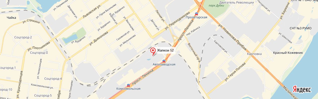 Схема проезда
