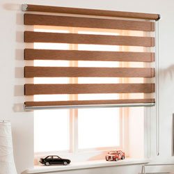 Рулонные шторы Зебра